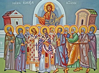 Jesus Christ and his Twelve Apostles, Cyprus